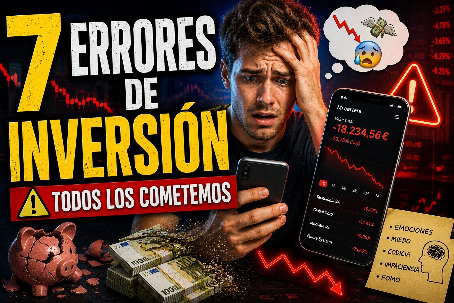 7 errores de inversión