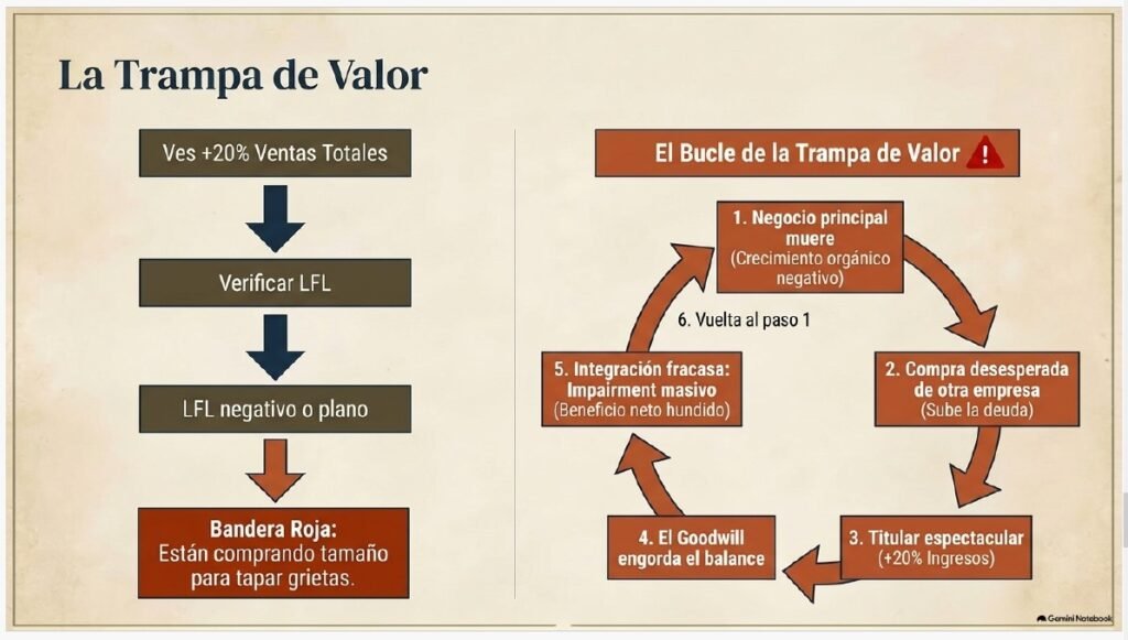 crecimiento orgánico vs inorgánico